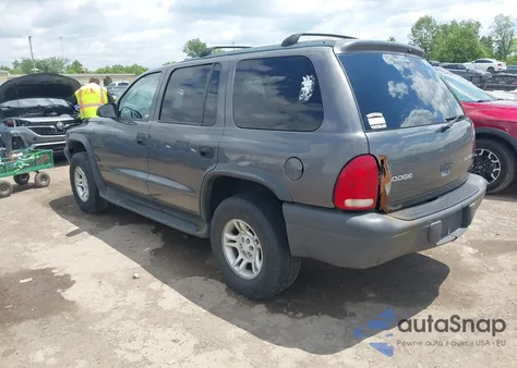 2003 Dodge Durango Sport/Sxt z USA, uszkodzony, nr VIN 1D4HS38NX3F571790